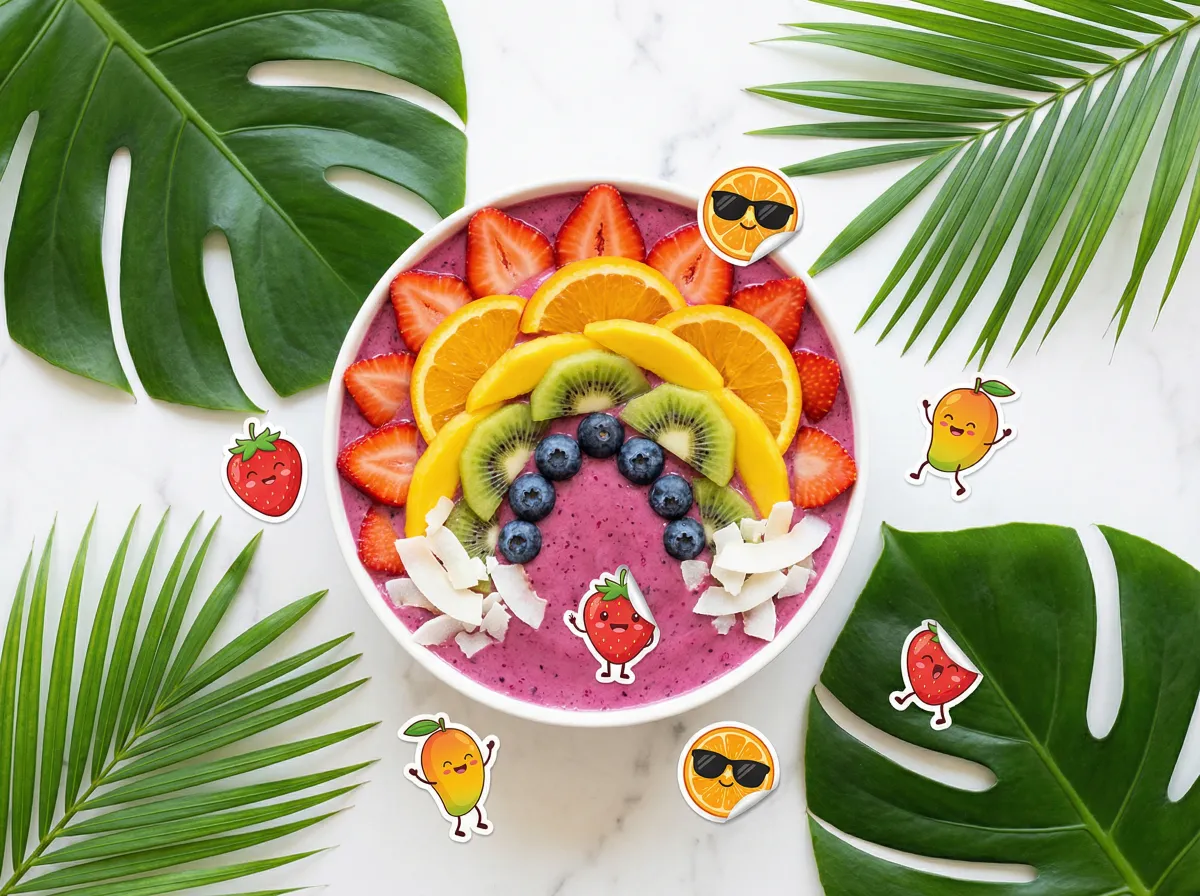 水果派 视频：草莓思慕雪碗